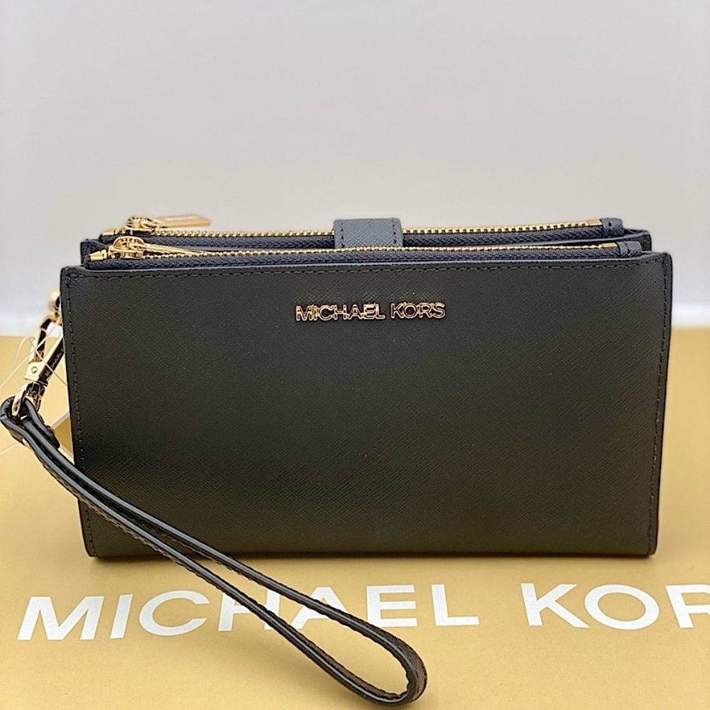 Michael Kors Wallet Wristlet Black - Picture 10 of 10